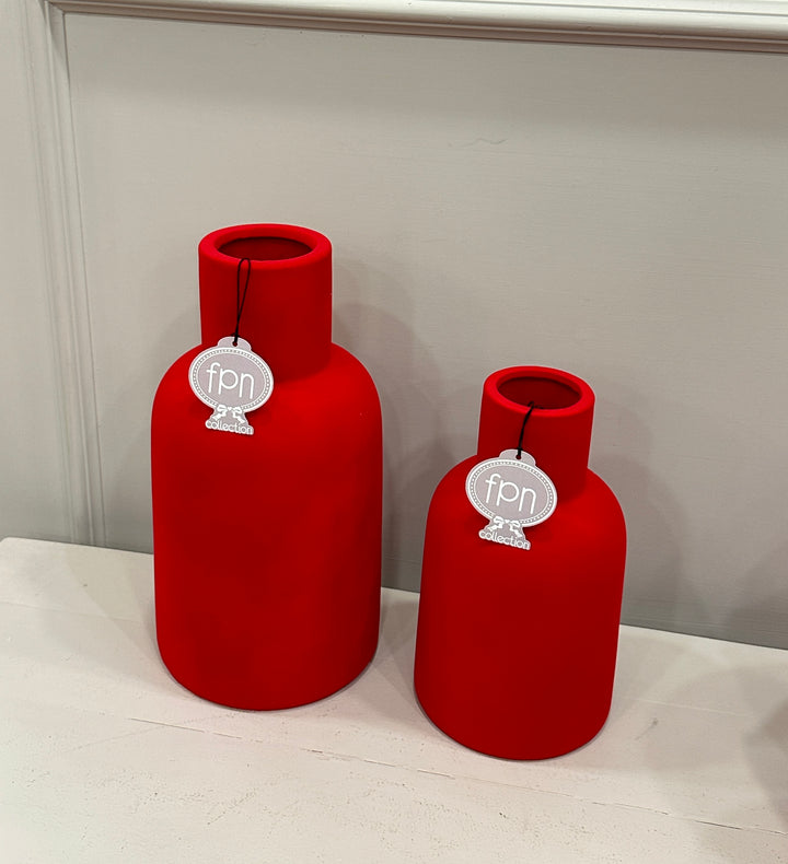 Vaso in velluto- disponibile in due dimensioni.