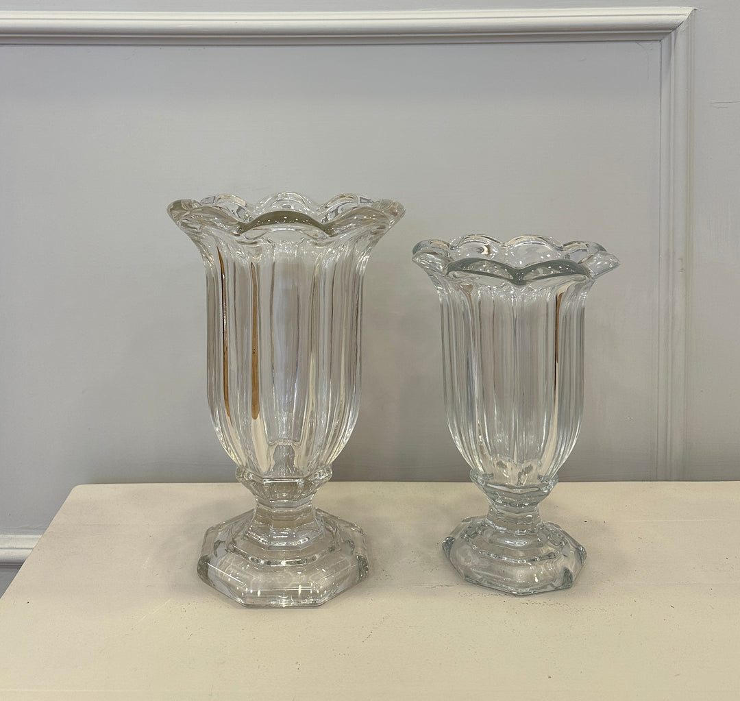Vaso-in vetro-cristallo-disponibile in due dimensioni
