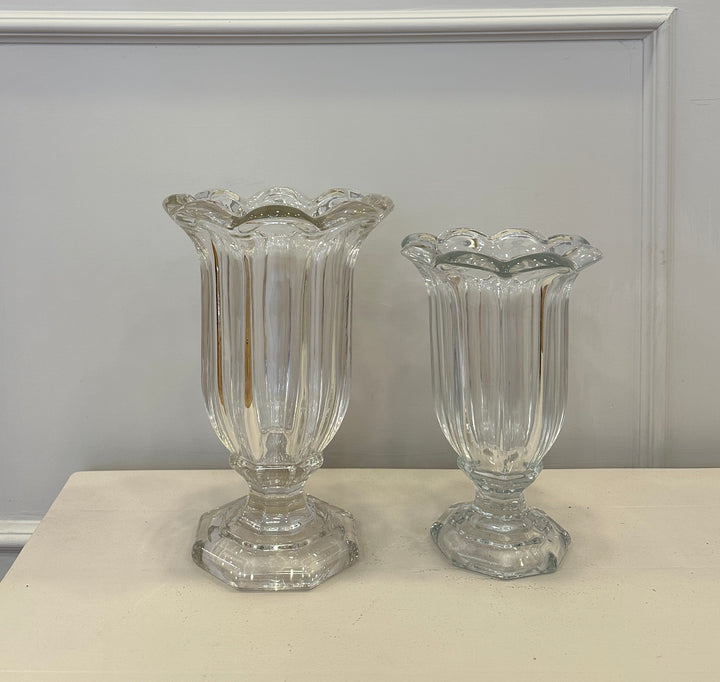 Vaso-in vetro-cristallo-disponibile in due dimensioni
