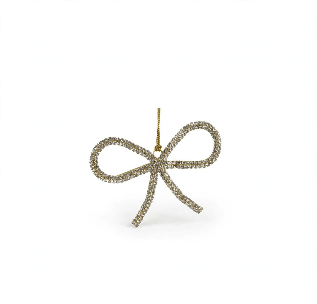 FIOCCO- CON STRASS-DA APPENDERE-9cm