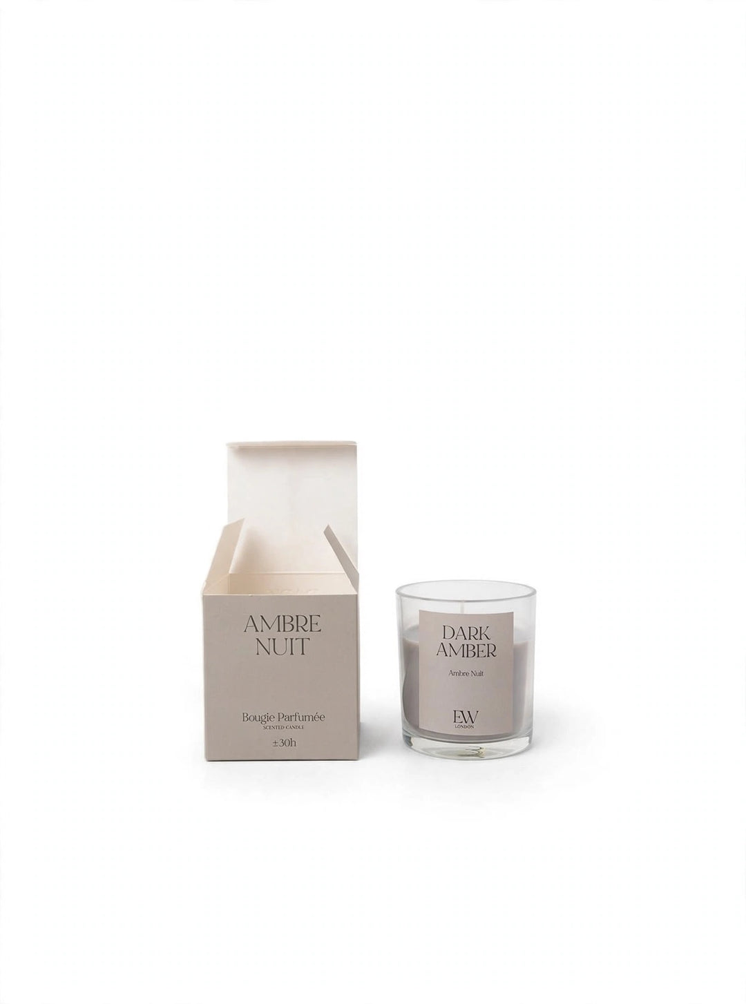 CANDELA-FRAGRANZA-DOLCE E SPEZIATA-30 ORE -10cm