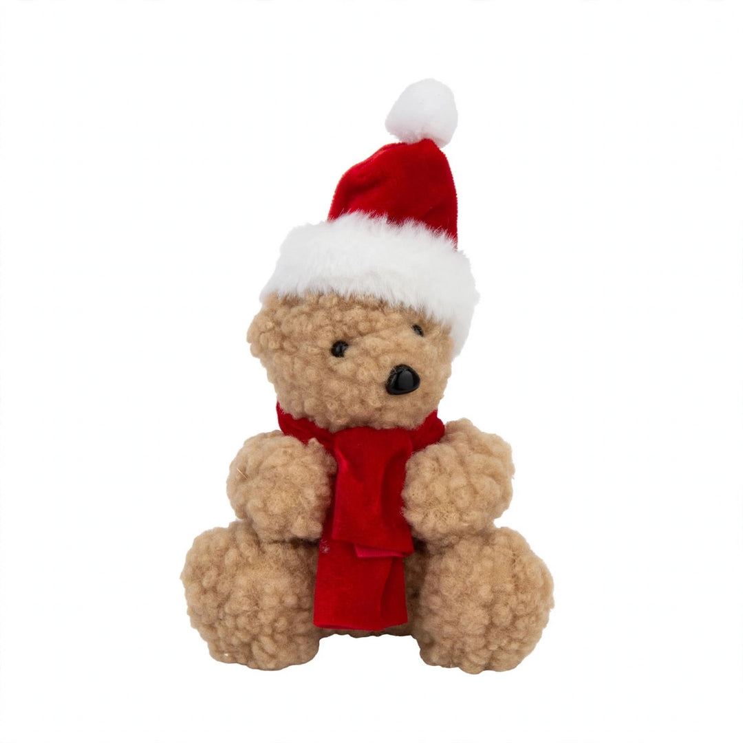 TEDDY-TEMA NATALE-H17cm