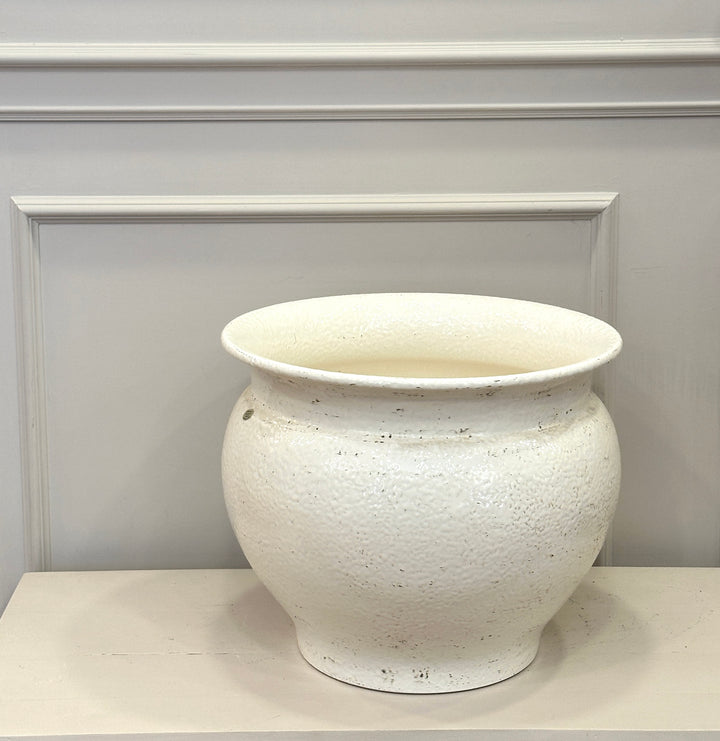 VASO-SOTTOPIANTA-CERAMICA DERUTA-DA COLLEZIONE-h40cm x 30