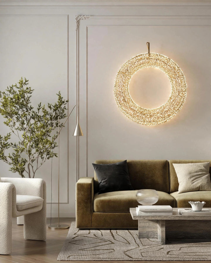 GHIRLANDA LUMINOSA-COM MICROLED-DISPONIBILE IN DUE DIMENSIONI