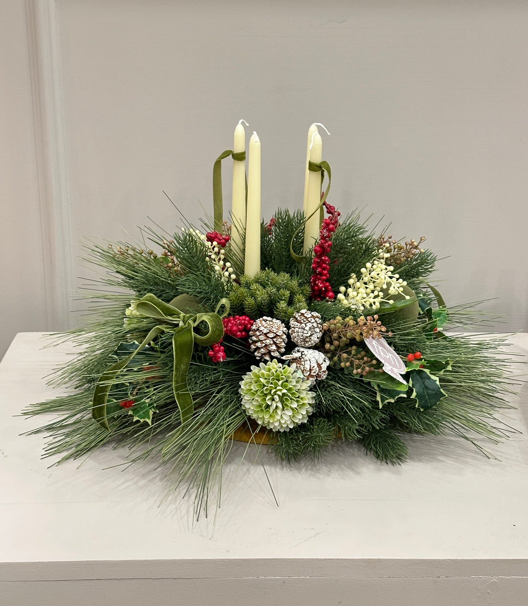 CENTROTAVOLA-COMPOSTO COME IN FOTO-dimensione 45cm