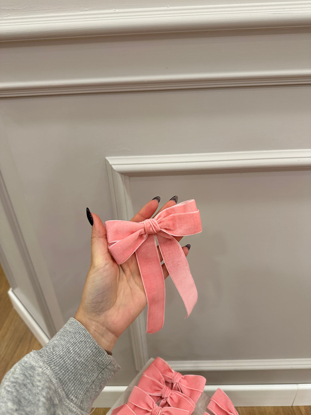 FIOCCHI-IN VELLUTO-ROSA 🎀