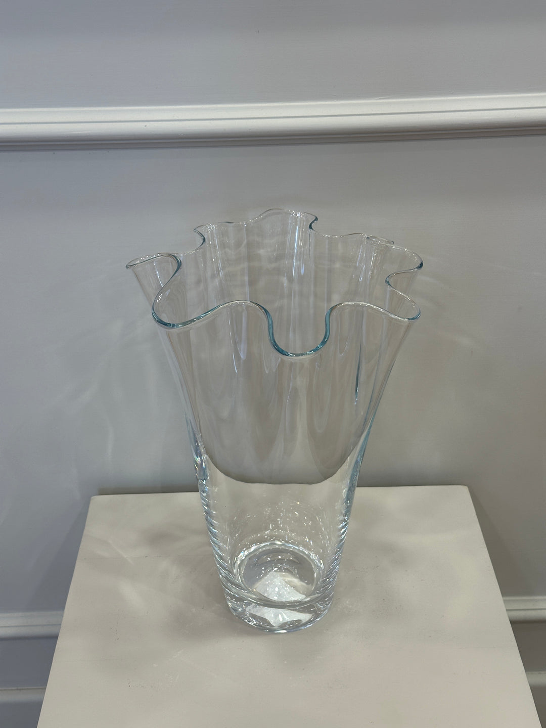 Vaso-in vetro-effetto onde-H33 X D24