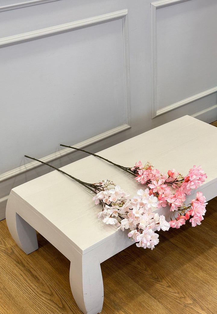 RAMO-DI PESCO REALISTICO-H90cm stelo sagomabile- disponibile in due colorazioni