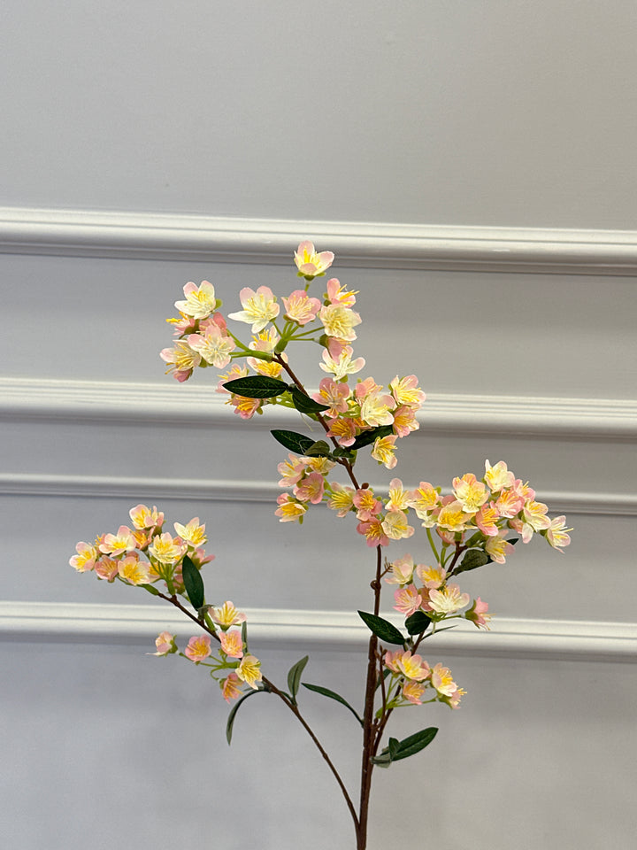 Fiore di melo-Disponibile in due colorazioni variegate-H90cm