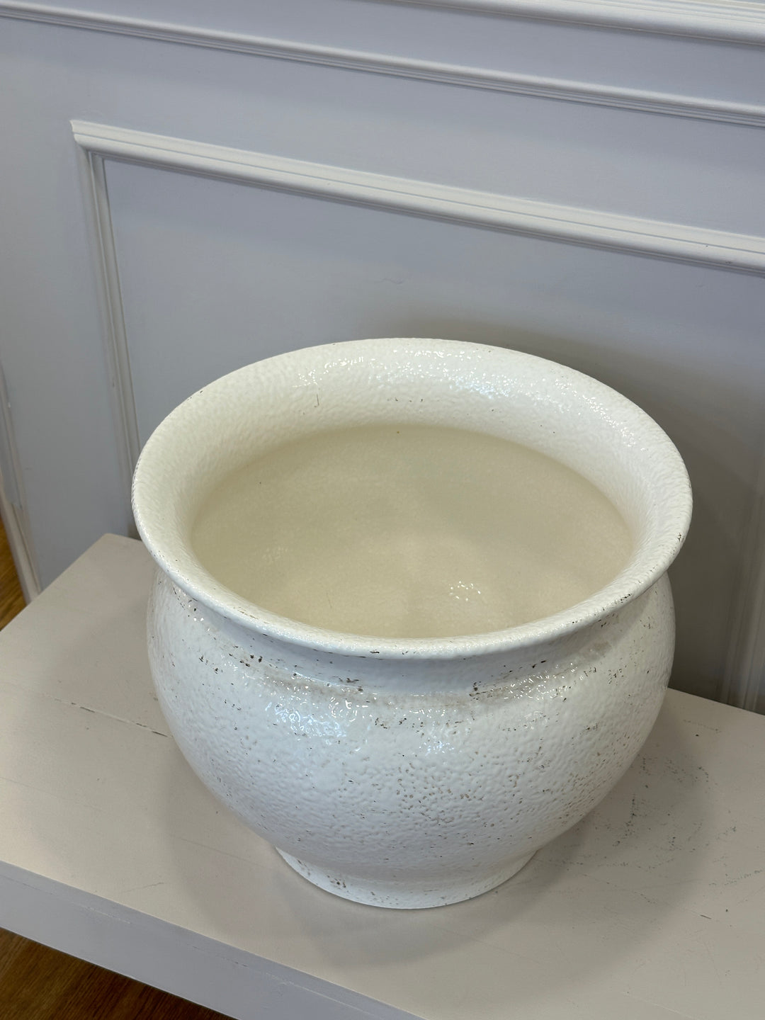 VASO-SOTTOPIANTA-CERAMICA DERUTA-DA COLLEZIONE-h40cm x 30