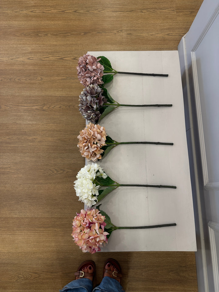 ORTENSIE-AUTUNNALI-H40cm sagomabili-disponibili in 5 colorazioni.