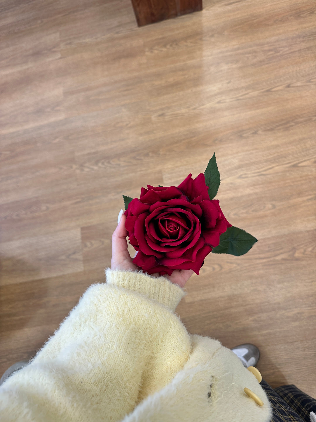 LUXURY-ROSES-VELVET-H70cm SAGOMABILE-DISPONIBILE IN 3 COLORAZIONI