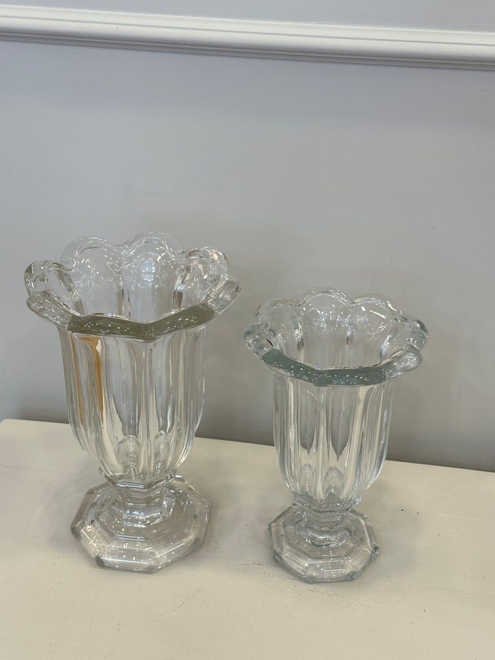 Vaso-in vetro-cristallo-disponibile in due dimensioni