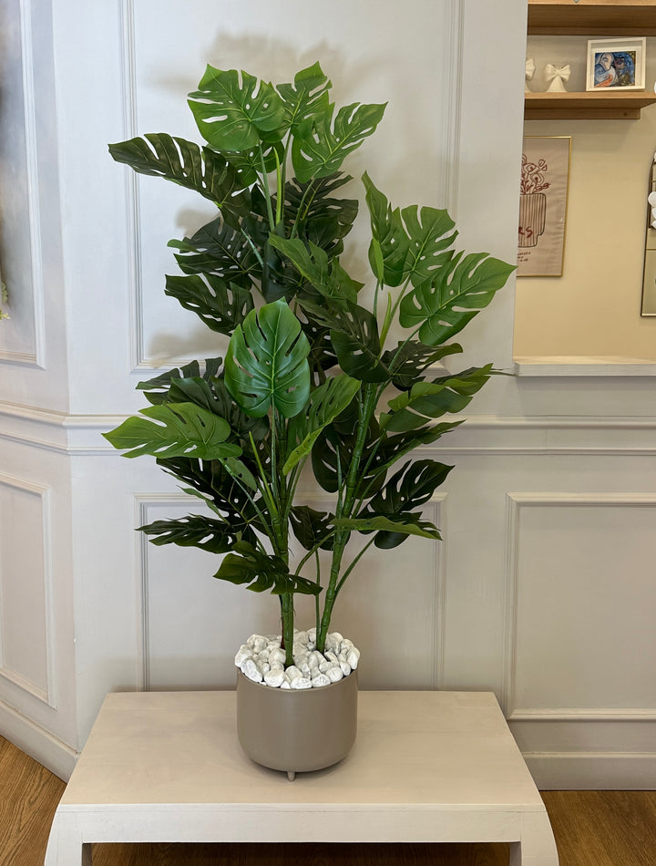 REAL MONSTERA-FOGLIA REAL TOUCH- H160cm