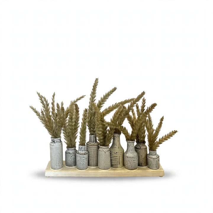 SERIE DI VASETTI- IN CERAMICA- composti come in foto