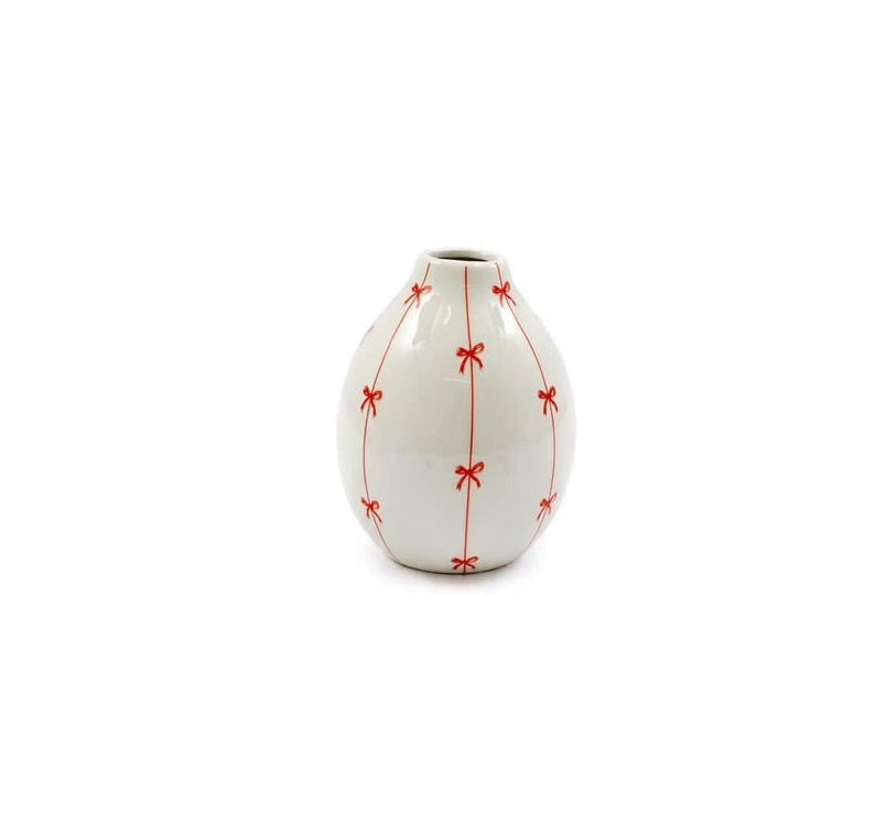 VASO-FIOCCHI ROSSI-H13cm