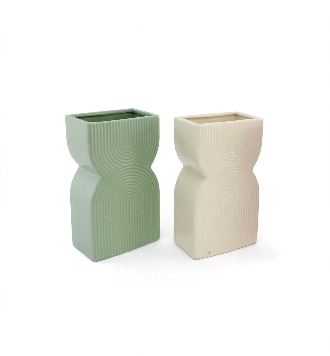 VASO-RIBBED-h20cm x 12cm- DISPONIBILE IN DUE COLORAZIONI
