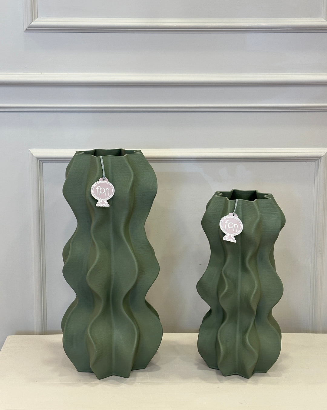 VASI IN CERAMICA-EFFETTO 3D- disponibili in due dimensioni