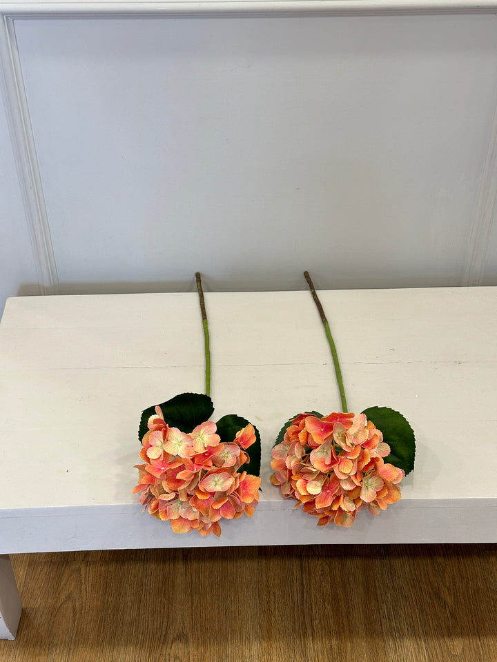 ORTENSIA-REAL TOUCH- color arancio