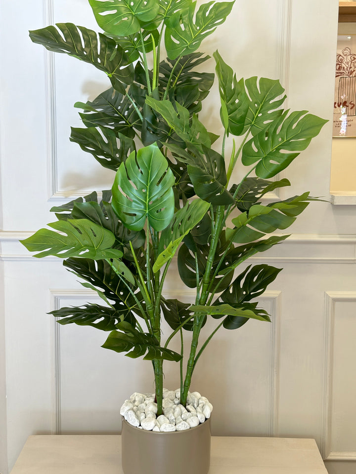 REAL MONSTERA-FOGLIA REAL TOUCH- H160cm