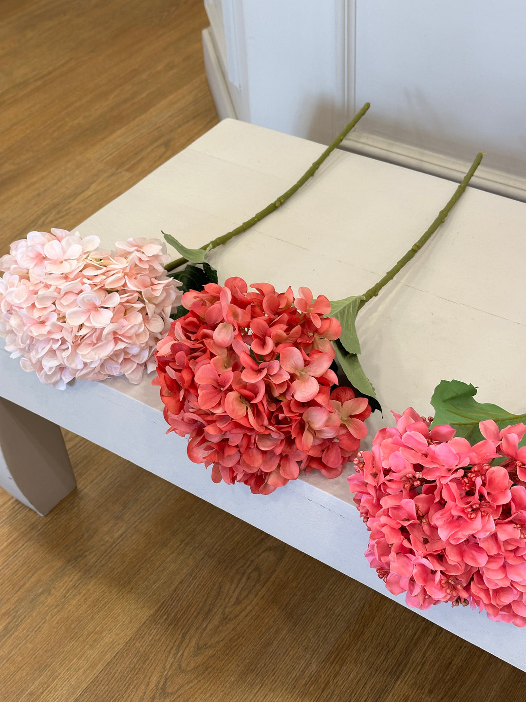 ORTENSIA-H50cm SAGOMABILE-DISPONIBILE IN 3 COLORAZIONI ESTIVE.
