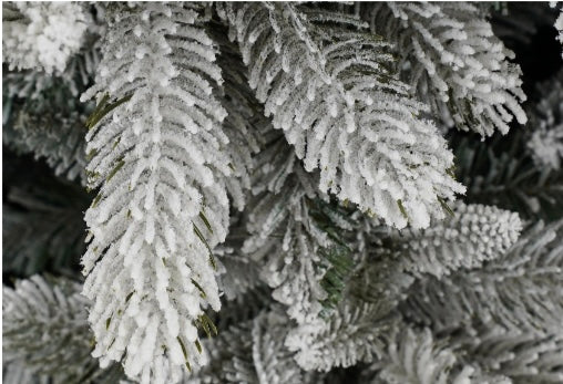 ENORMO-SNOW-ABETE INNEVATO-PE+PVC- DISPONIBILE IN 4 MISURE. APERTURA A OMBRELLO.