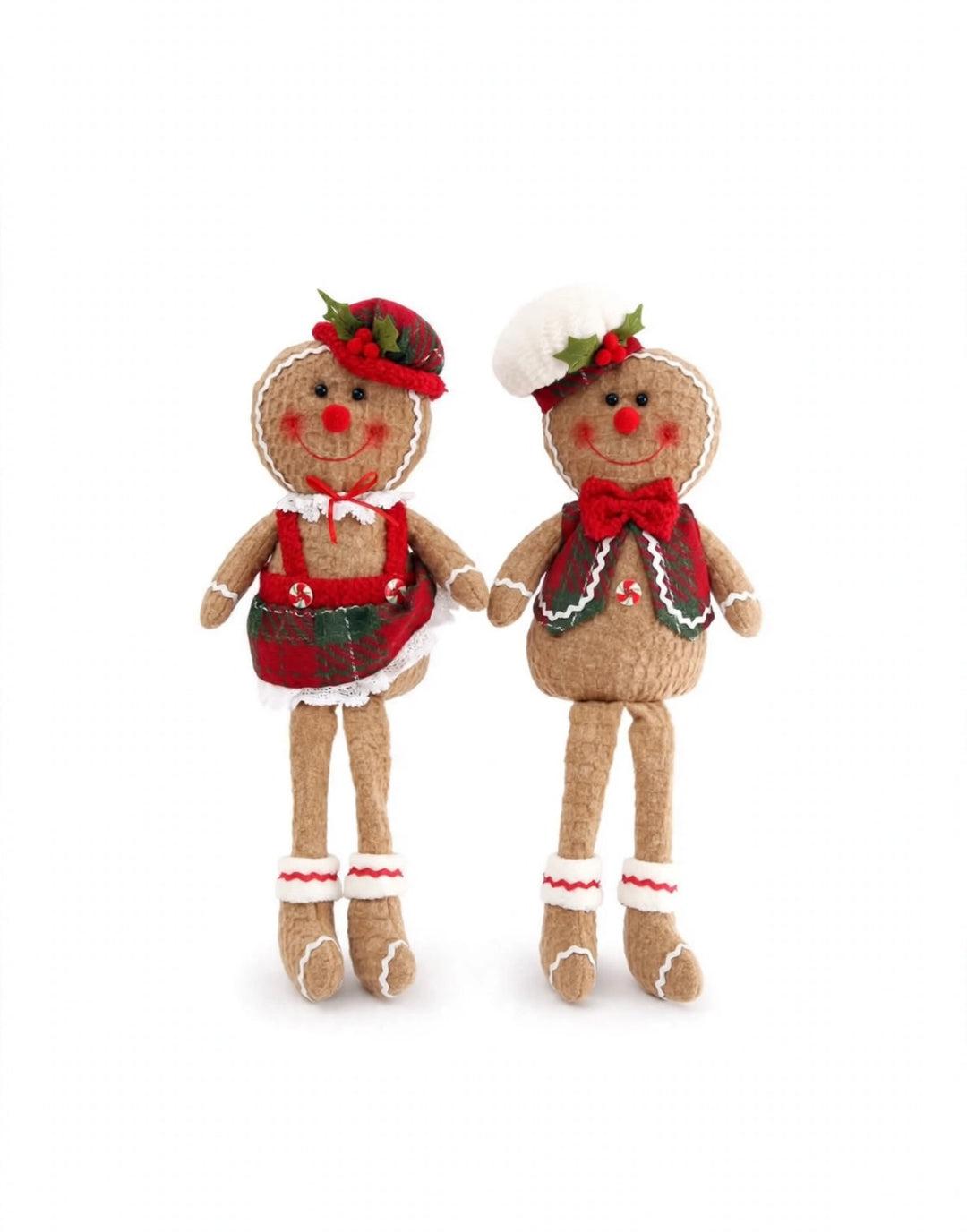 COPPIA-GINGERBREAD-MAN/WOMAN-H43cm