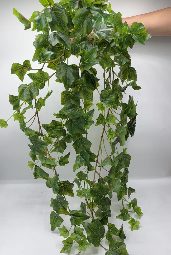 PENDENTE-EDERA VERDE-H70cm